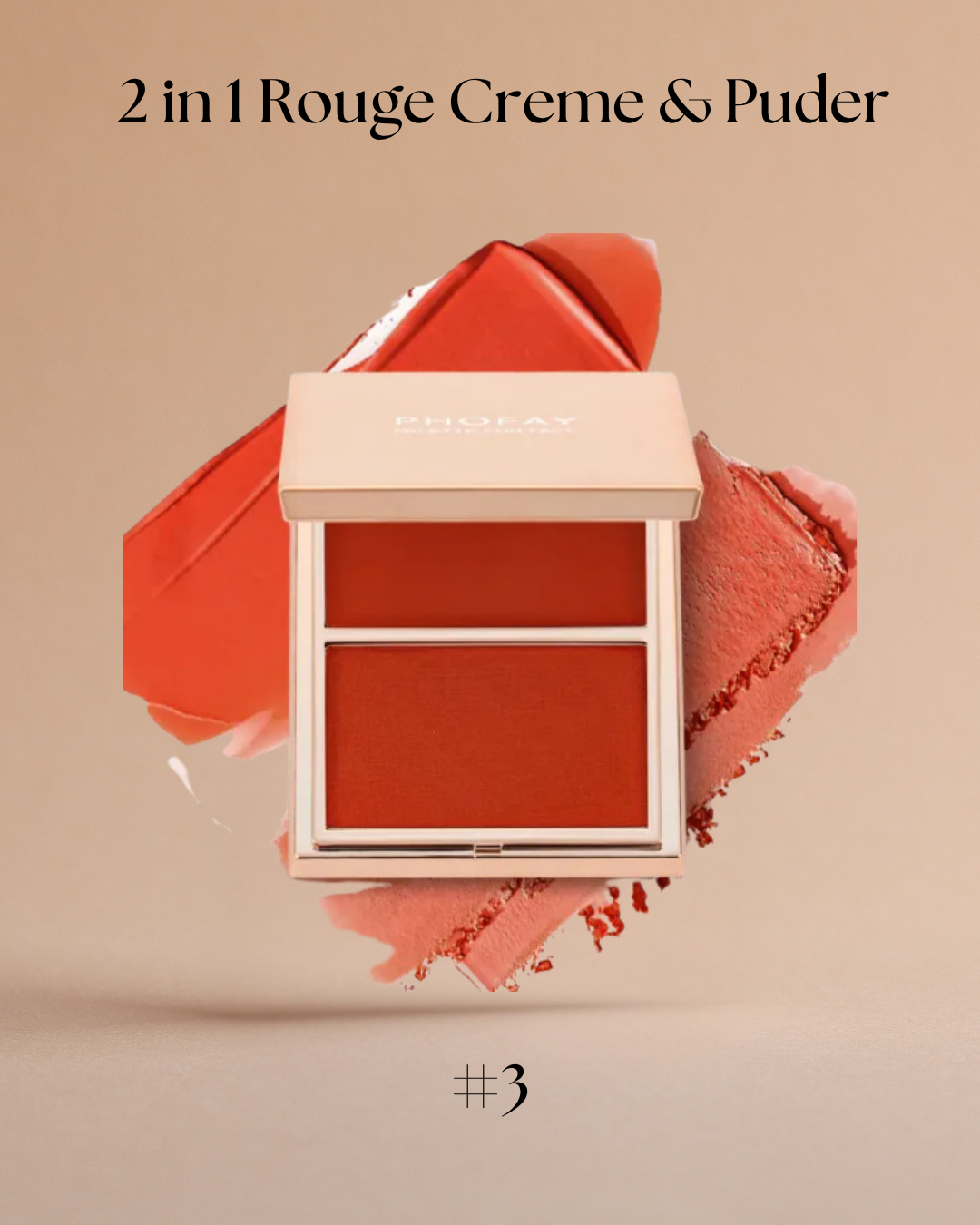 2-in-1 Rouge Creme & Puder – Für einen frischen Glow mit Langzeiteffekt