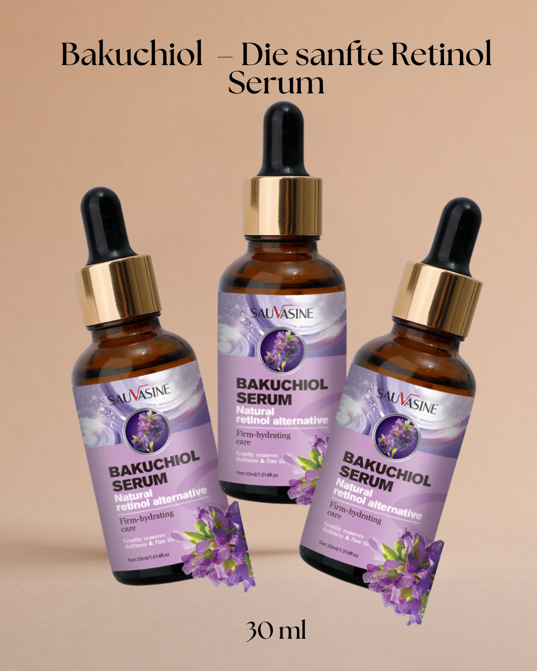 Bakuchiol Serum – Die sanfte Retinol-Alternative für strahlende Haut