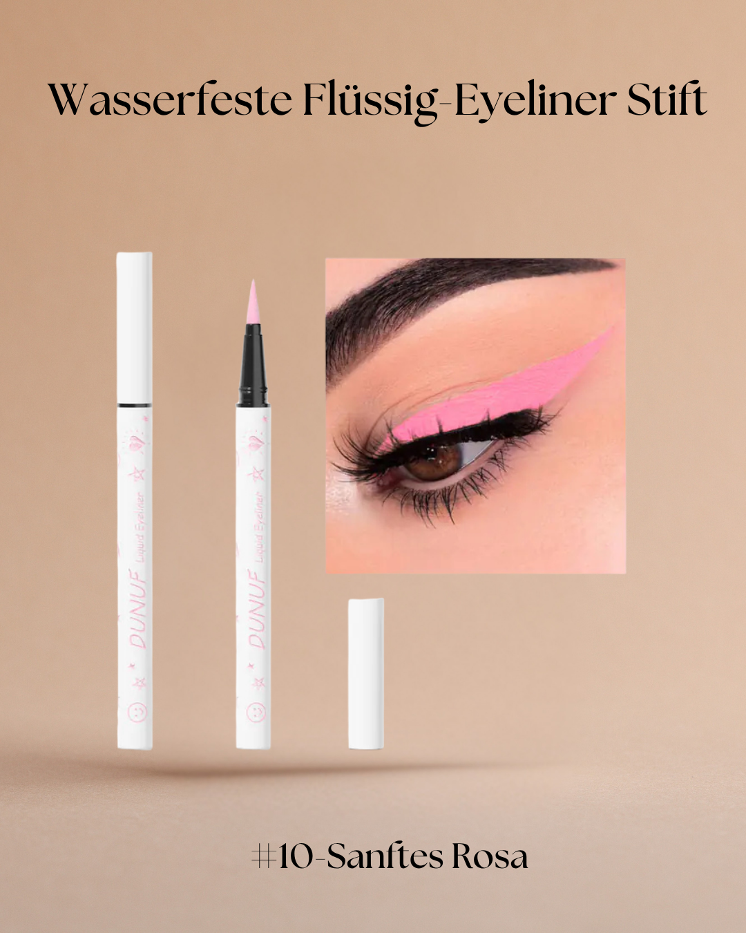 Eyeliner-Stift-Set – Wasserfest, Matt & Farbintensiv für kreative Looks