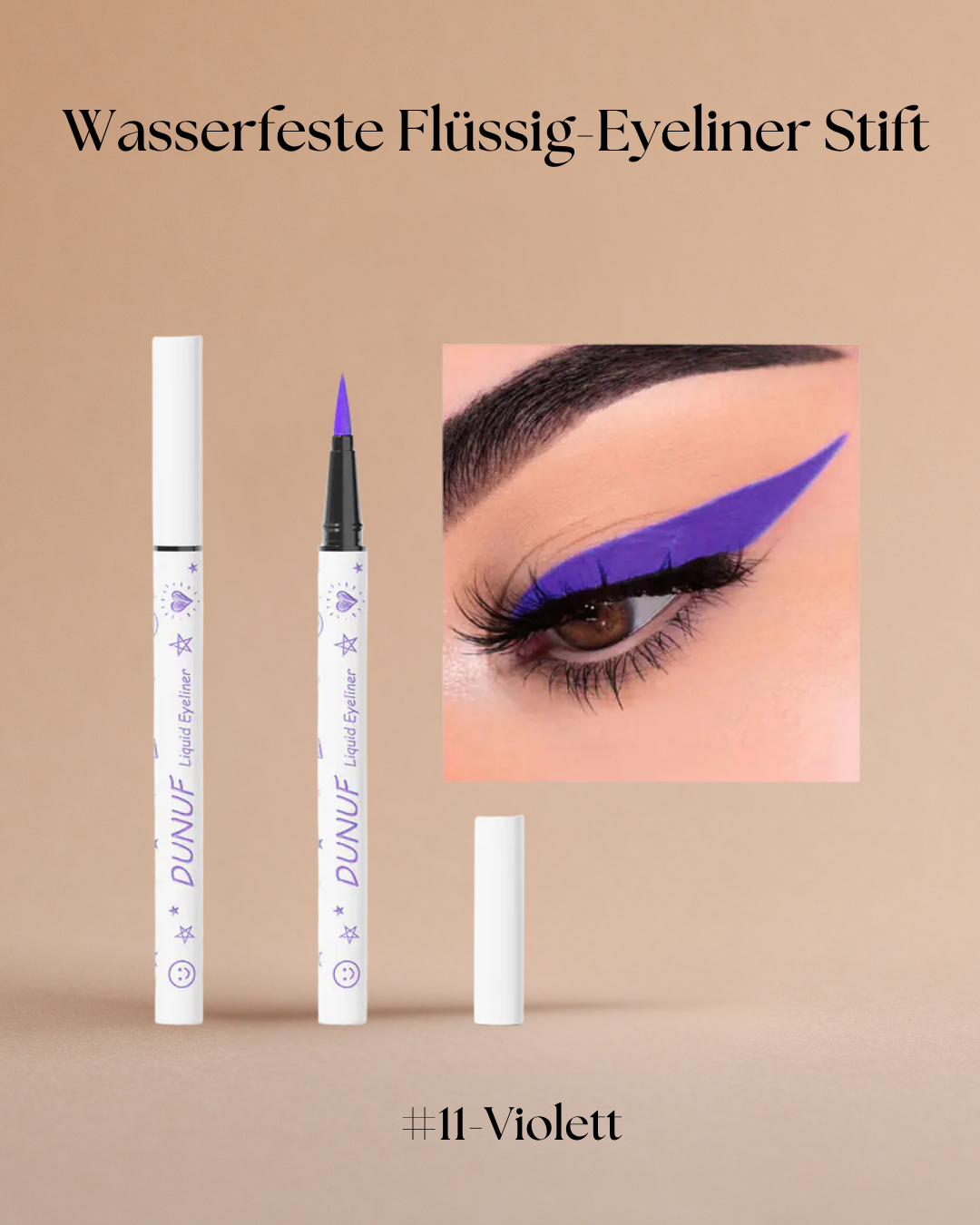 Eyeliner-Stift-Set – Wasserfest, Matt & Farbintensiv für kreative Looks