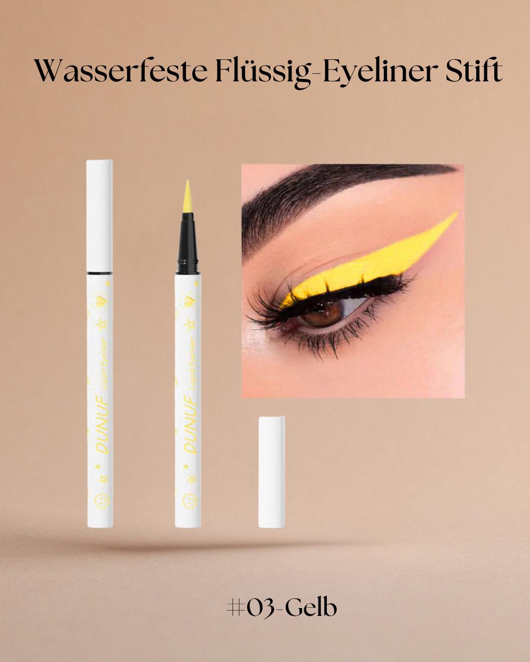 Eyeliner-Stift-Set – Wasserfest, Matt & Farbintensiv für kreative Looks
