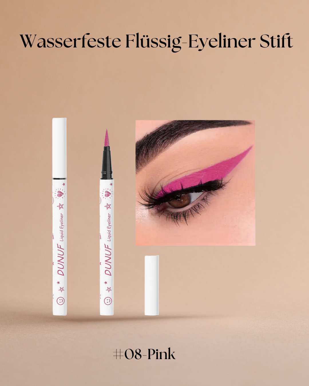 Eyeliner-Stift-Set – Wasserfest, Matt & Farbintensiv für kreative Looks
