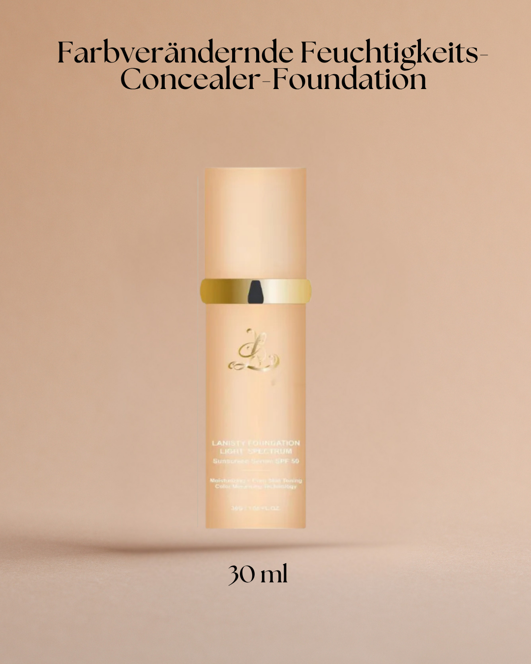 Farbverändernde Feuchtigkeits-Concealer-Foundation – Makelloser Teint, wie für dich gemacht