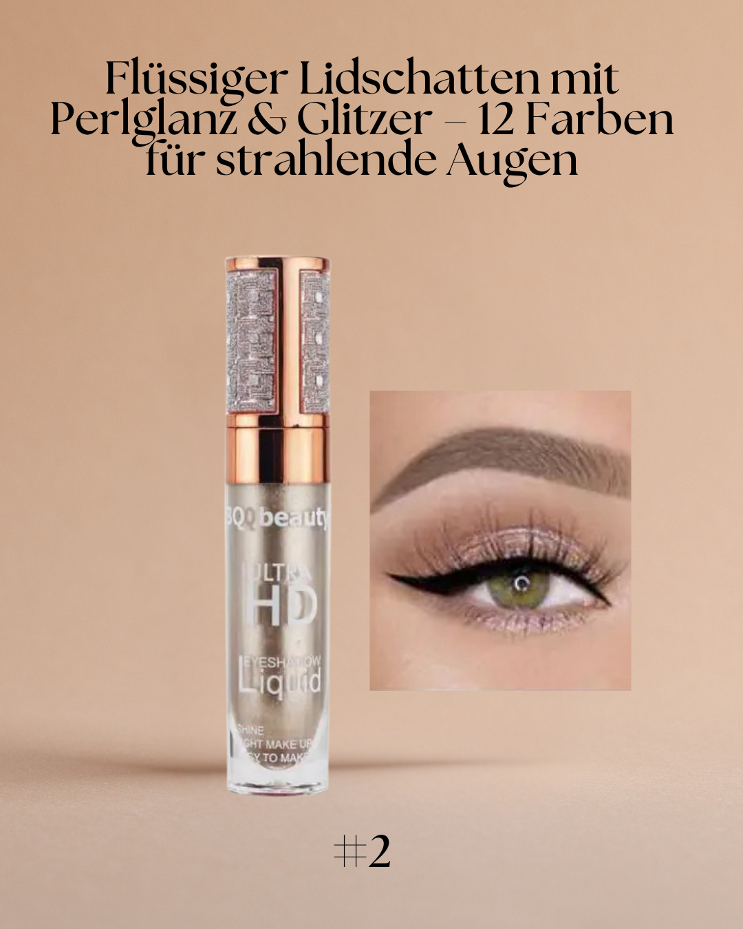 Diamond Liquid Eyeshadow – Strahlende Augen im Handumdrehen