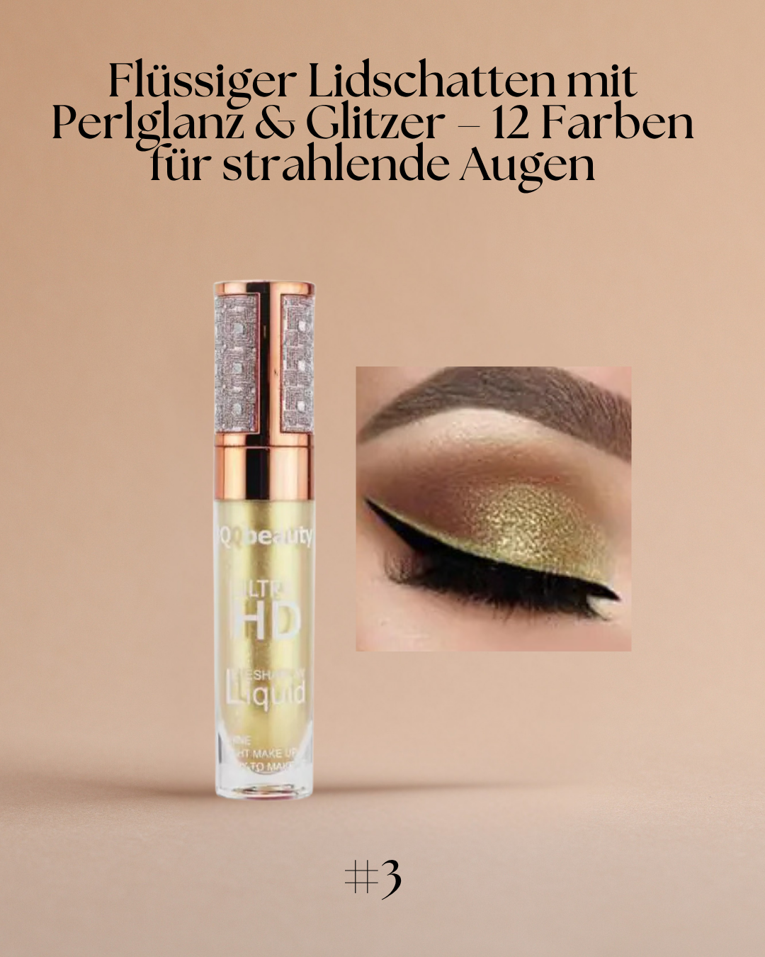 Diamond Liquid Eyeshadow – Strahlende Augen im Handumdrehen