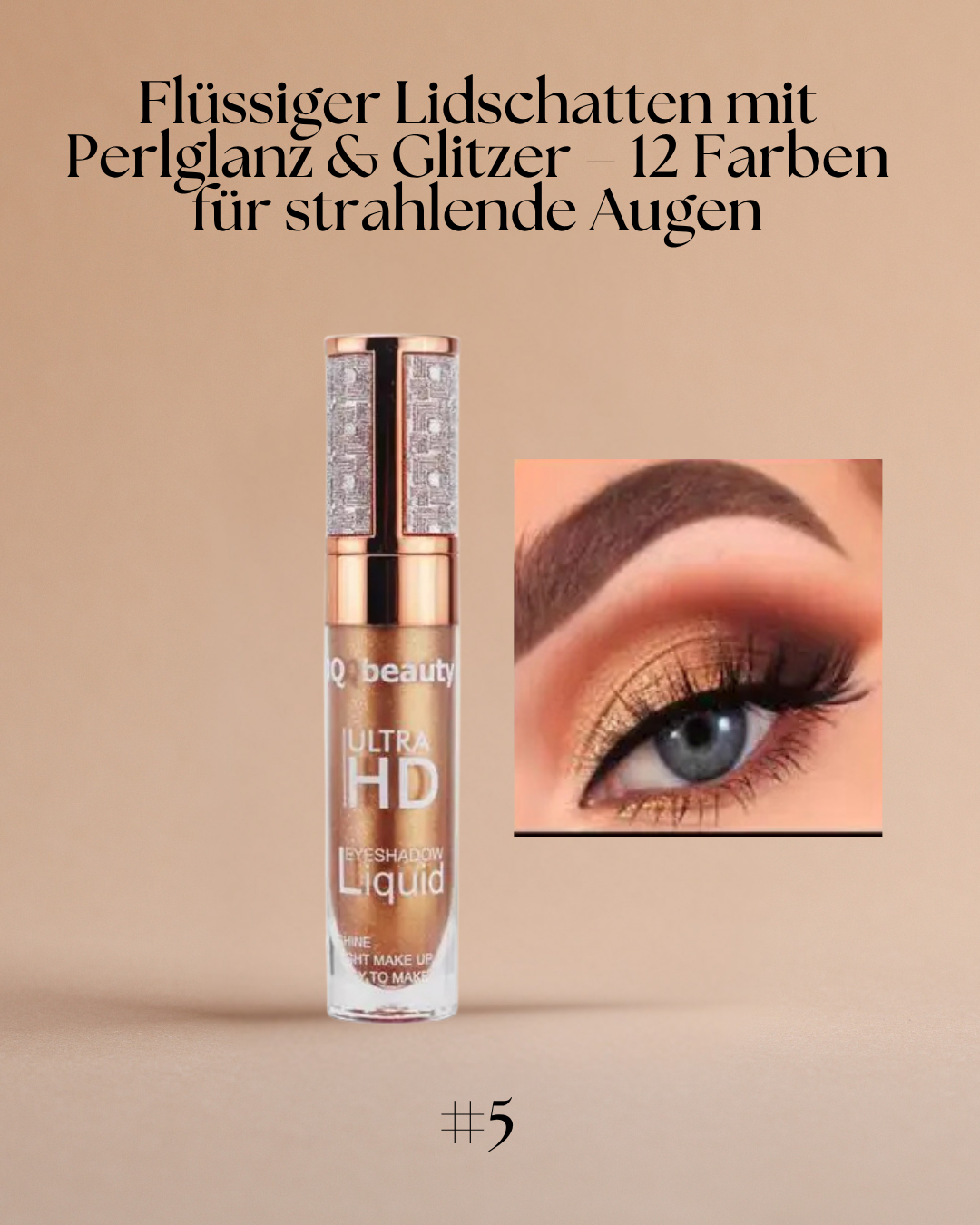 Diamond Liquid Eyeshadow – Strahlende Augen im Handumdrehen