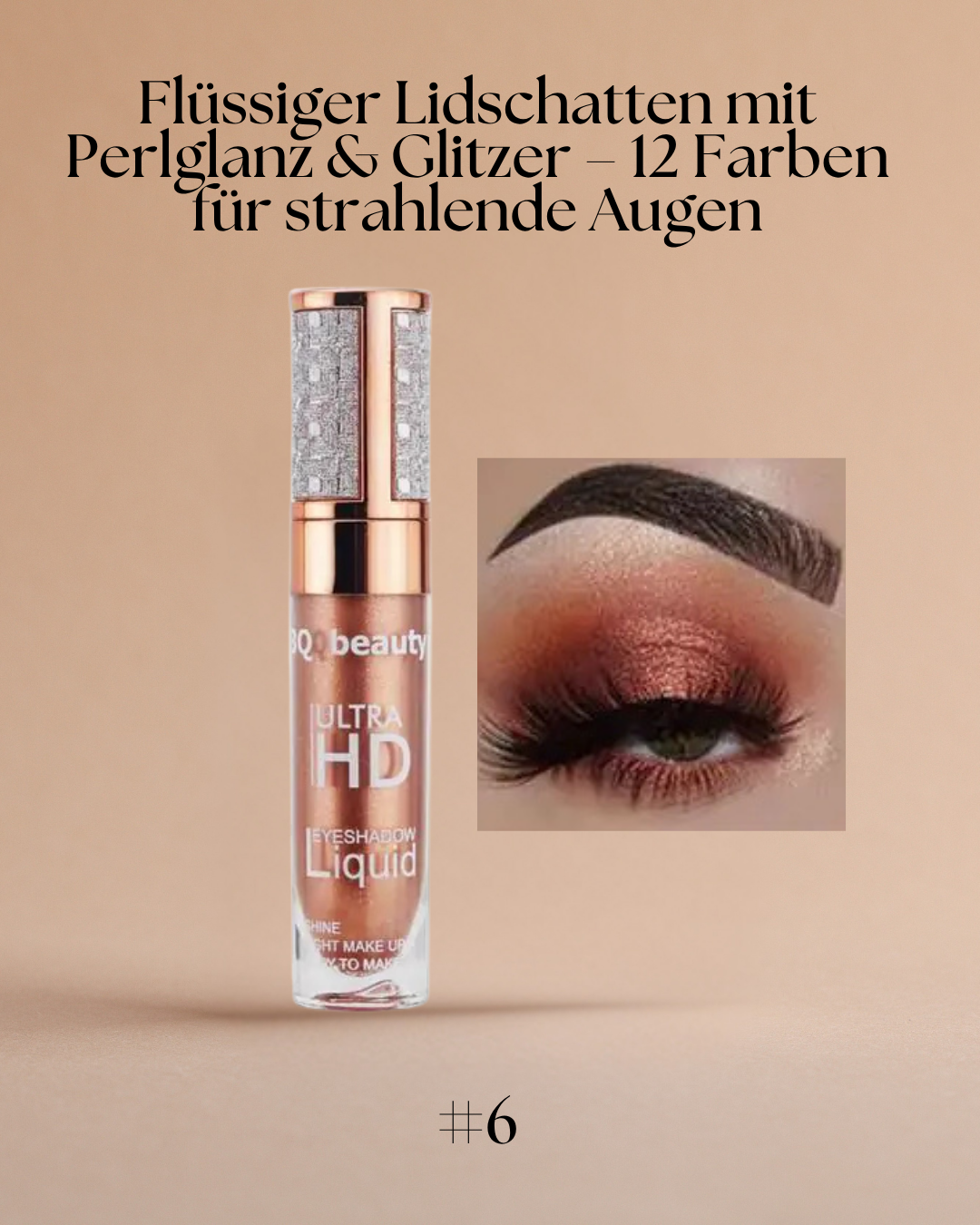 Diamond Liquid Eyeshadow – Strahlende Augen im Handumdrehen
