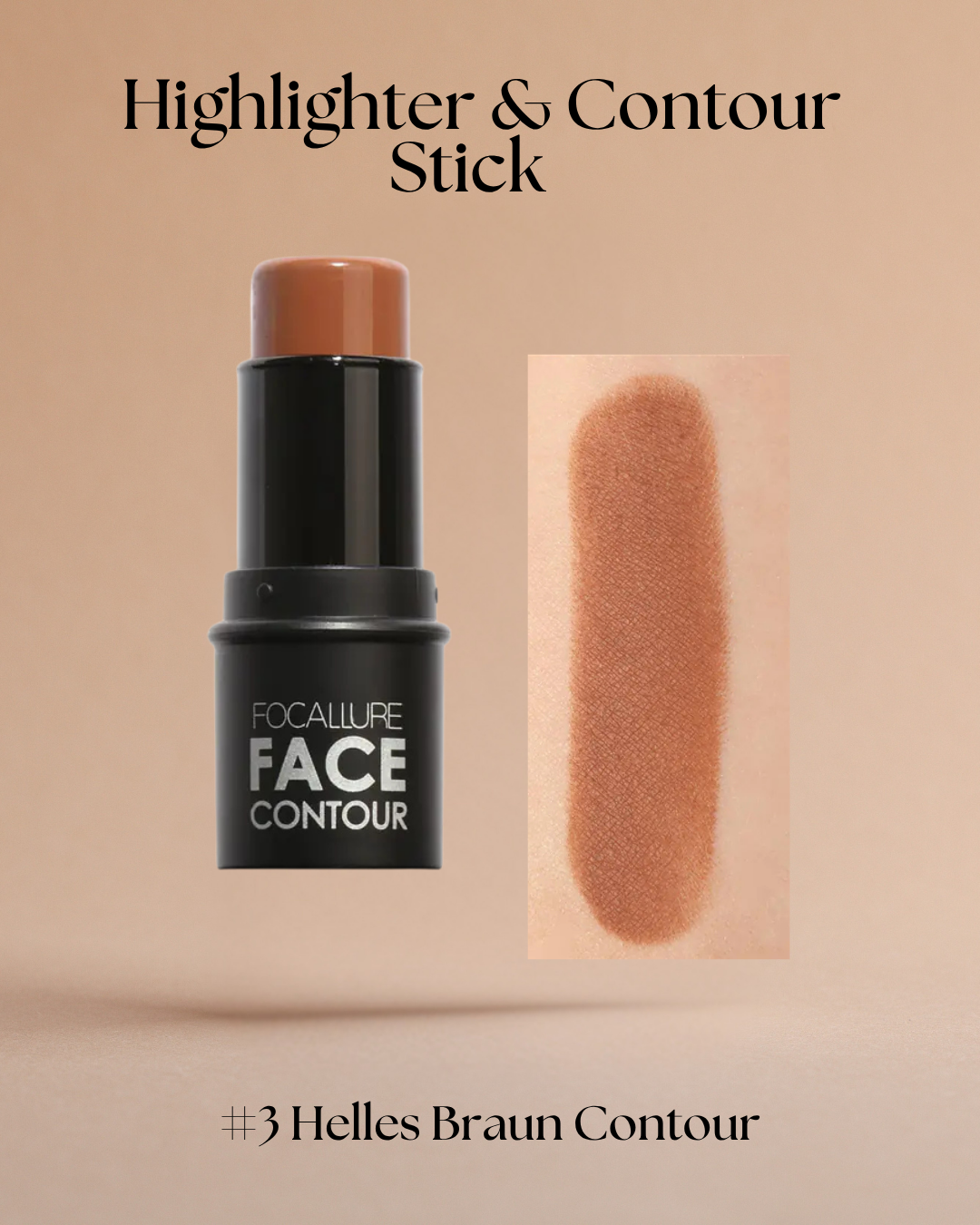 Highlighter & Contour Stick – 2-in-1 für strahlende Highlights & perfekte Konturen