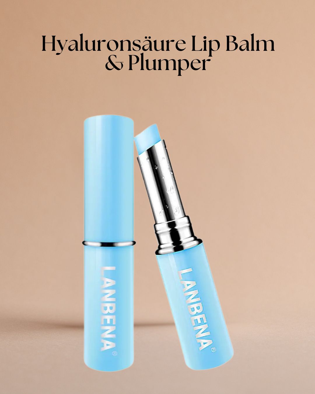 Hyaluronsäure Lip Balm & Plumper – Intensive Pflege und sichtbar vollere Lippen