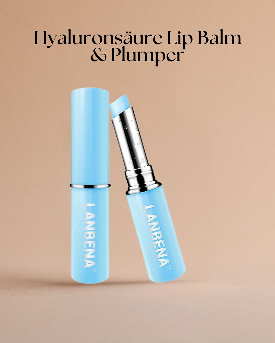 Hyaluronsäure Lip Balm & Plumper – Intensive Pflege und sichtbar vollere Lippen