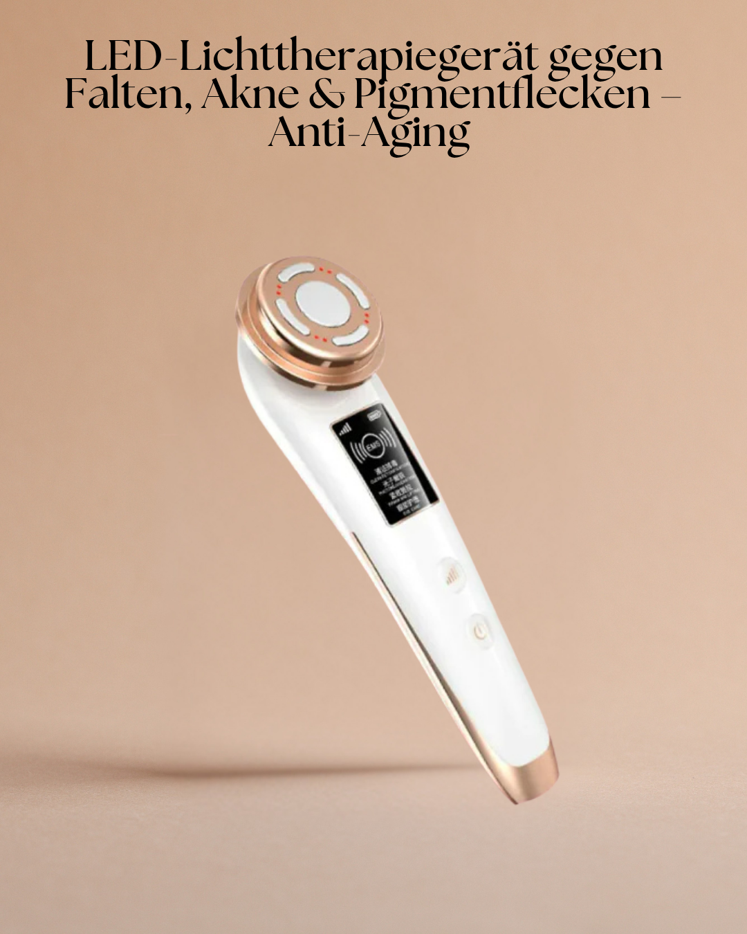 LED-Lichttherapiegerät gegen Falten, Akne & Pigmentflecken – Anti-Aging & Hautverjüngung zu Hause