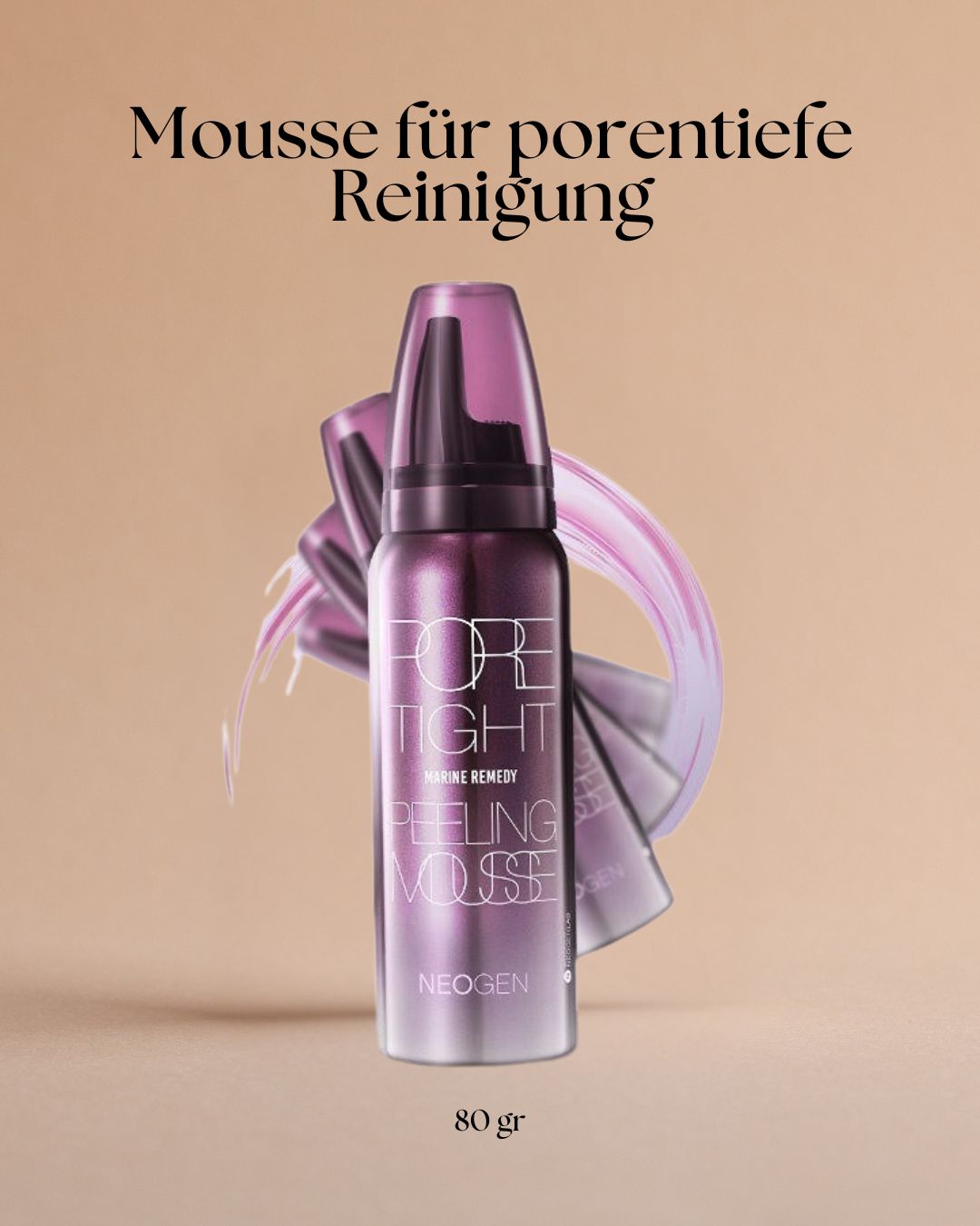 Sanfte Mousse für porentiefe Reinigung und strahlende Haut