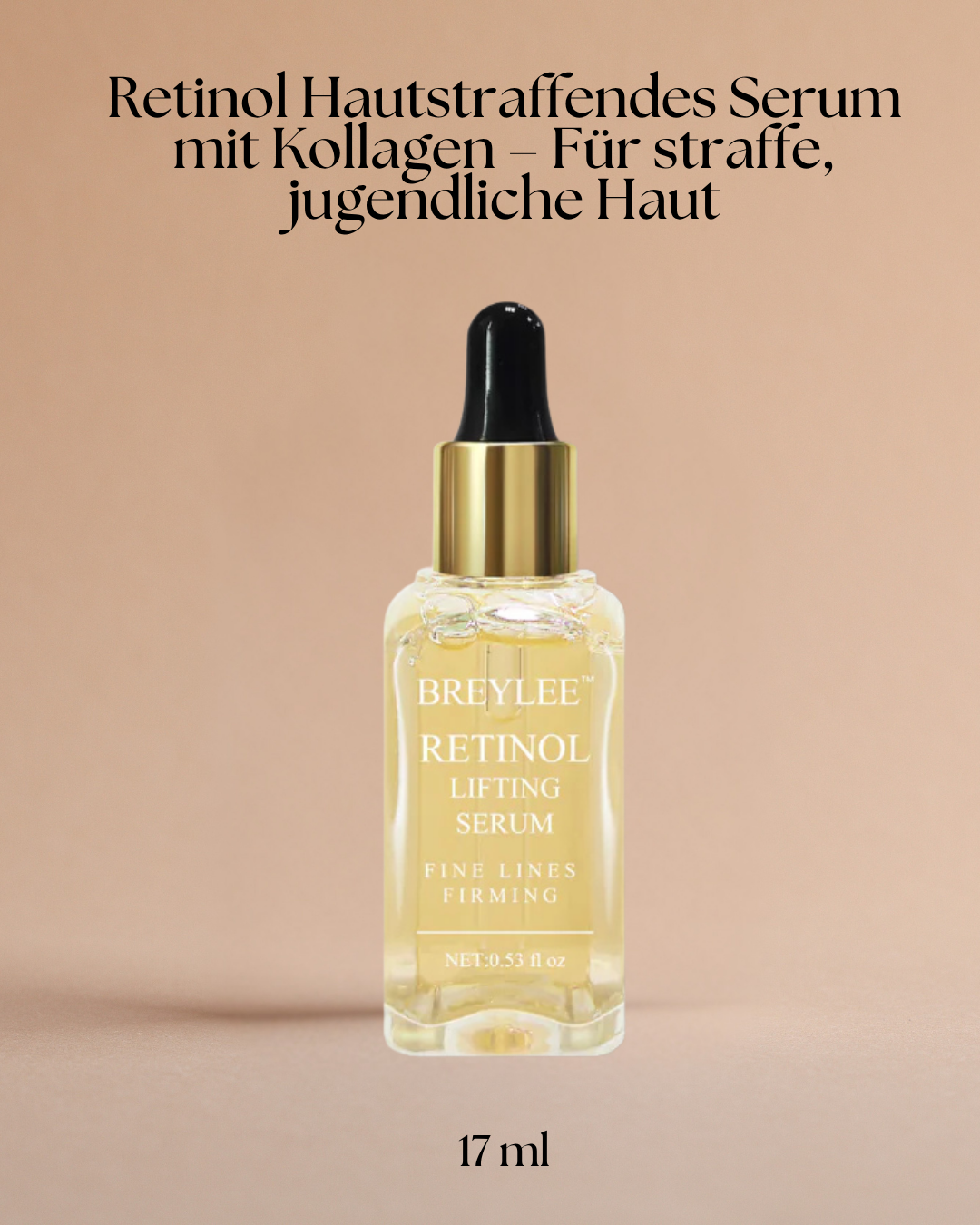 Retinol Serum mit Kollagen – Für glatte, straffe & jugendlich wirkende Haut