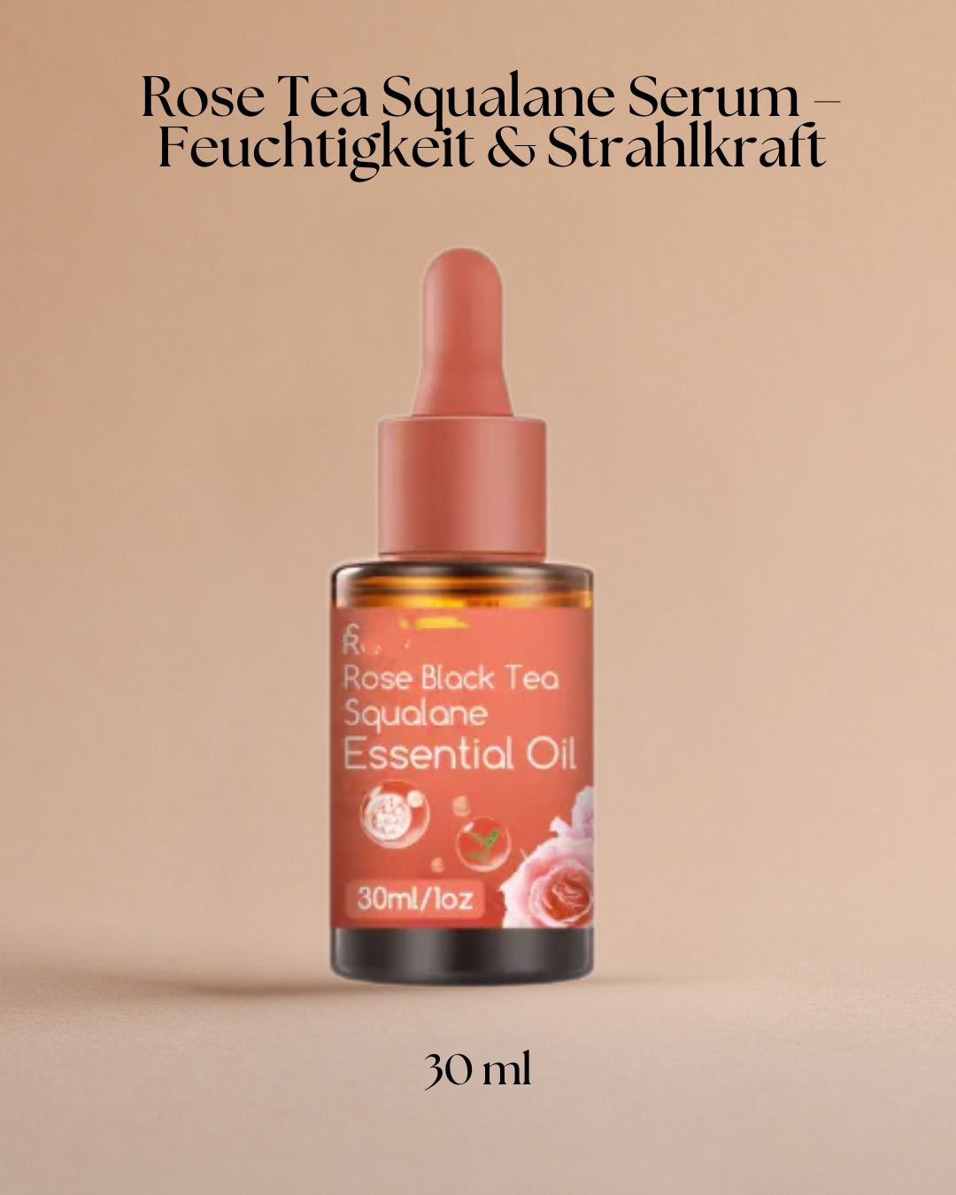 Rose Tea Squalane Serum – Intensive Feuchtigkeit & strahlender Teint