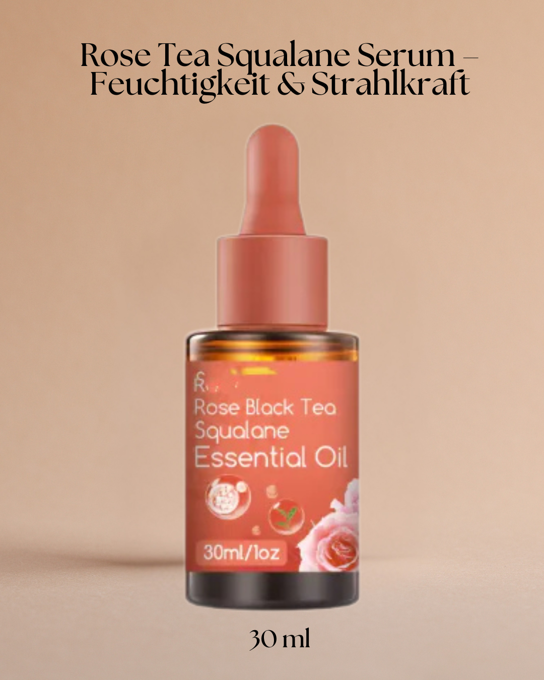 Rose Tea Squalane Serum – Intensive Feuchtigkeit & strahlender Teint