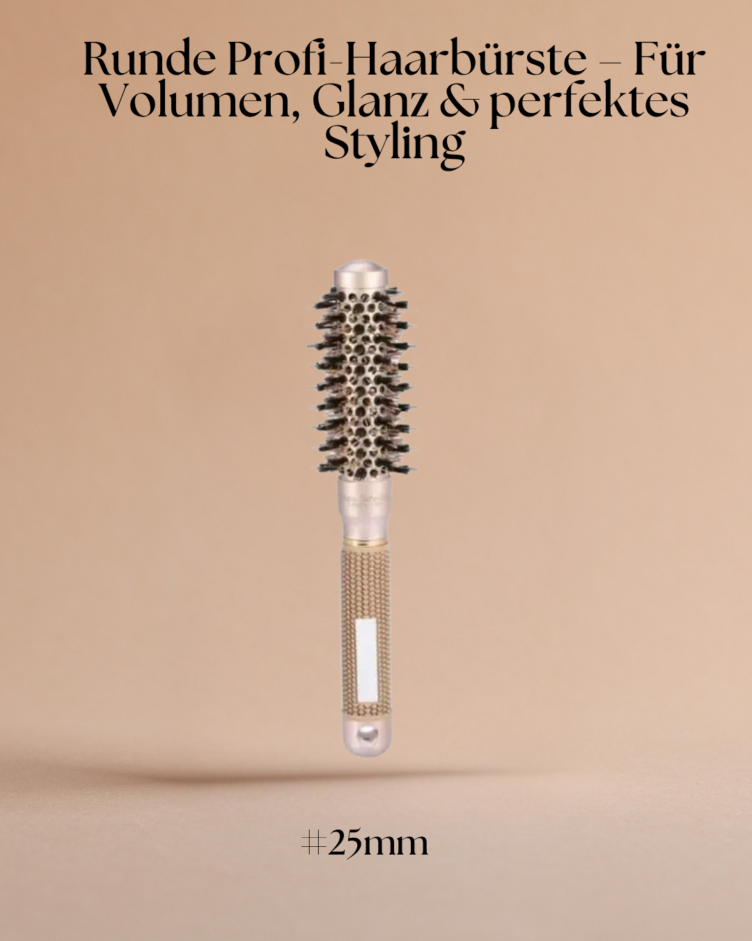 Runde Profi-Haarbürste – Für Volumen, Glanz & perfektes Styling