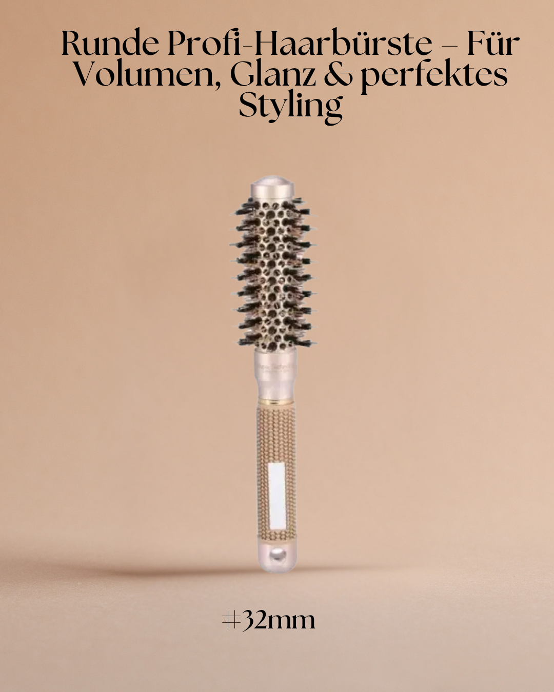 Runde Profi-Haarbürste – Für Volumen, Glanz & perfektes Styling