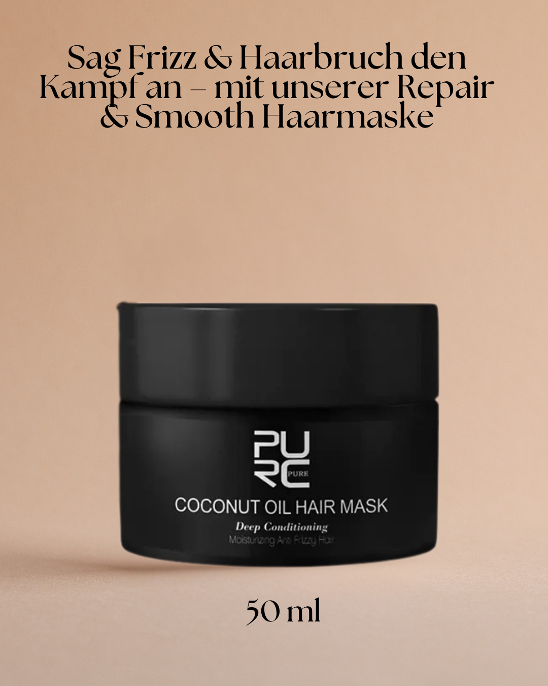 Sag Frizz & Haarbruch den Kampf an – mit unserer Repair & Smooth Haarmaske