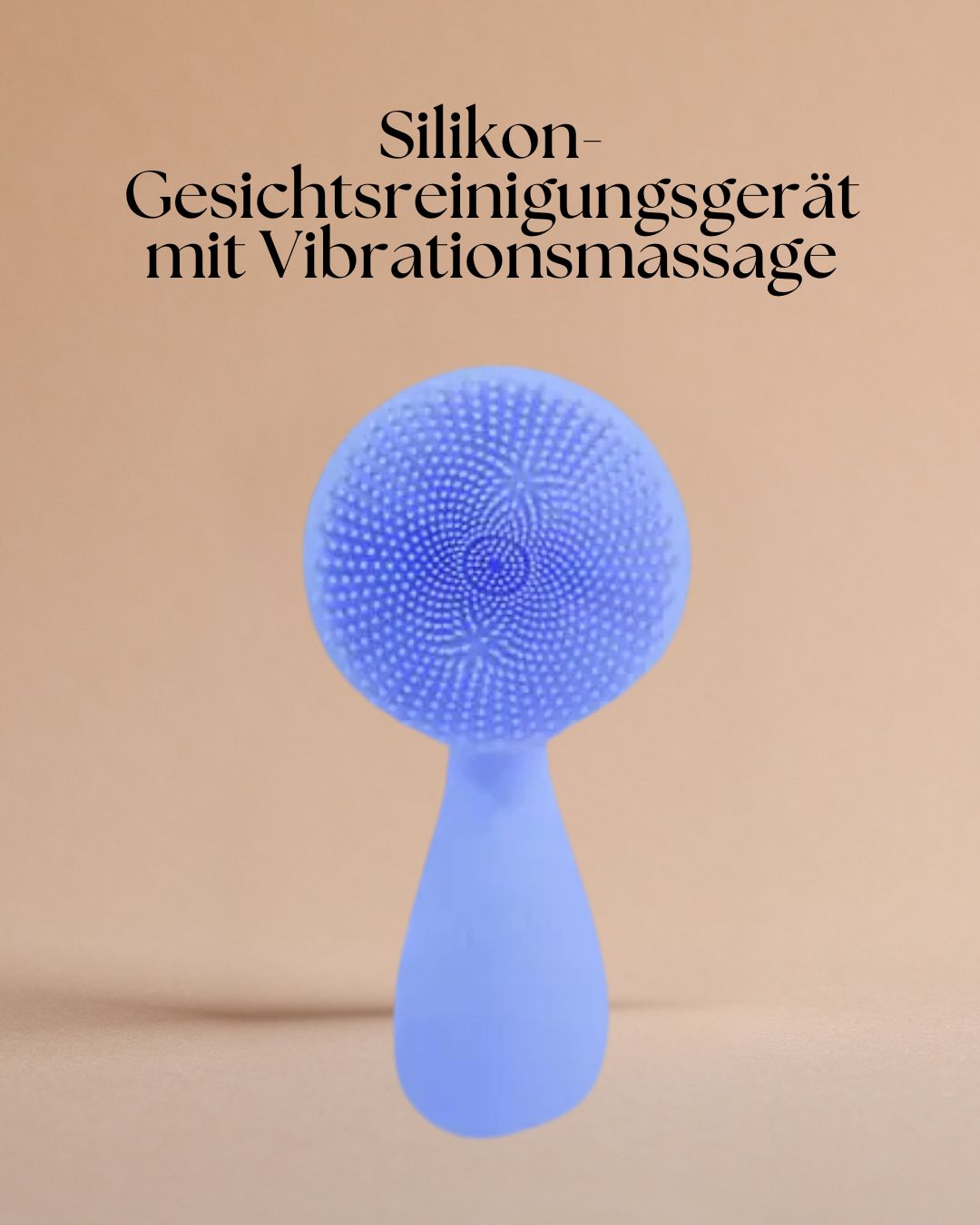 Silikon-Gesichtsreinigungsgerät mit Vibrationsmassage – Tiefenreinigung und Wellness für deine Haut
