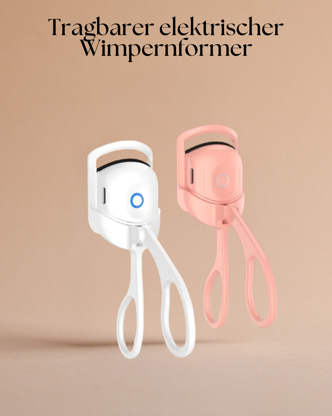 Tragbarer elektrischer Wimpernformer – für langanhaltend geschwungene Wimpern, jederzeit & überall