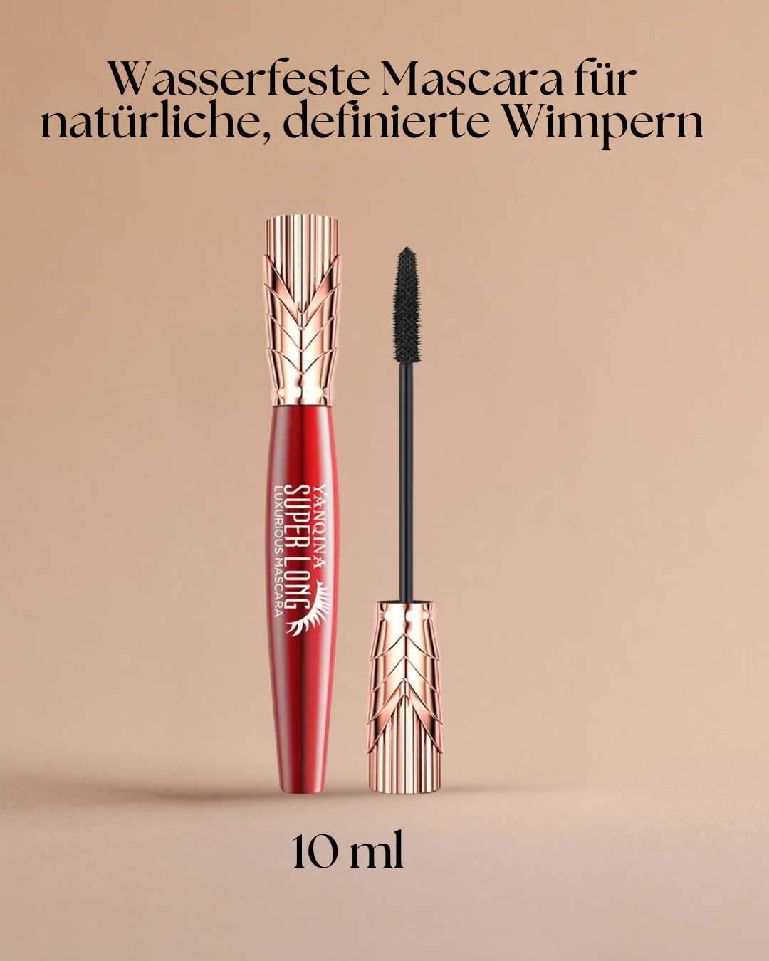 Wasserfeste Mascara – Natürliche Definition mit langanhaltendem Halt