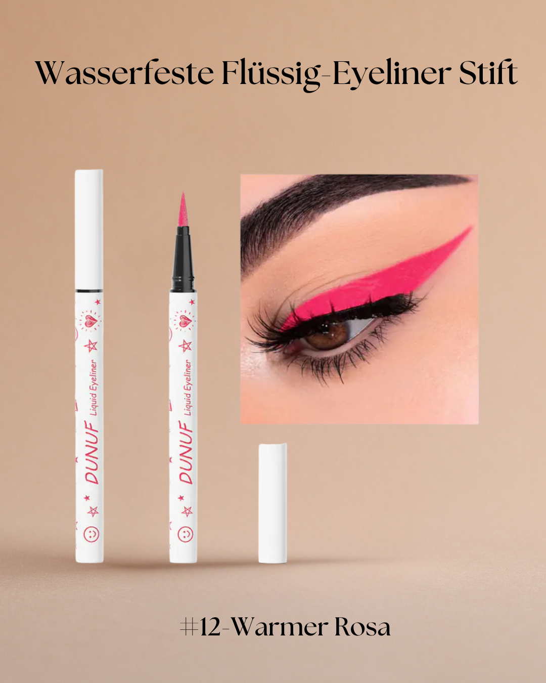 Eyeliner-Stift-Set – Wasserfest, Matt & Farbintensiv für kreative Looks