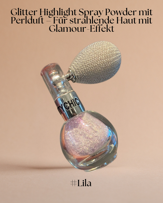 Glitter Highlight Spray Powder mit Perlduft – Für strahlende Haut mit Glamour-Effekt