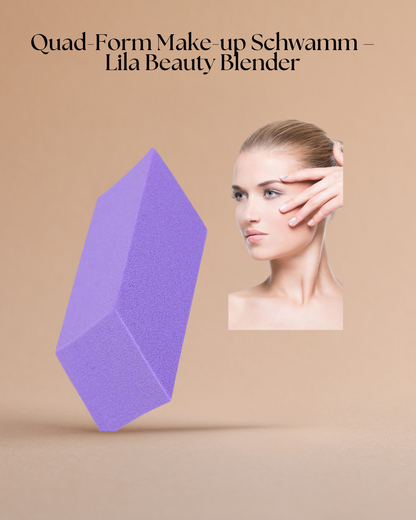 Quad-Form Make-up Schwamm – Perfektes Finish leicht gemacht