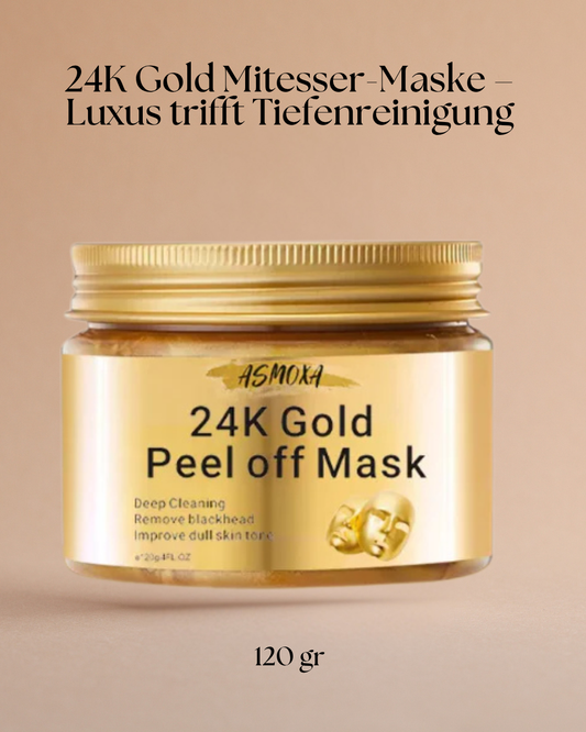 24K Gold Mitesser-Maske – Luxus trifft Tiefenreinigung