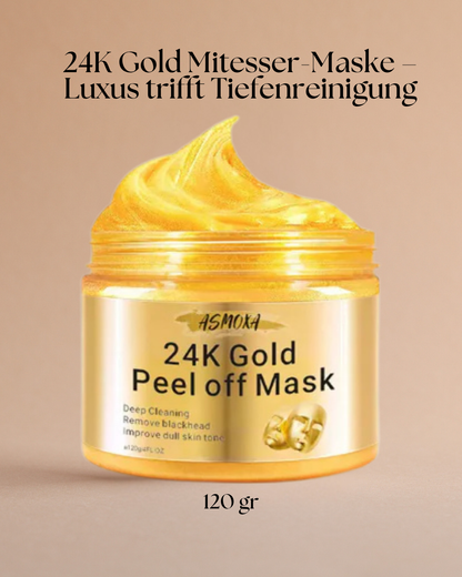 24K Gold Mitesser-Maske – Luxus trifft Tiefenreinigung