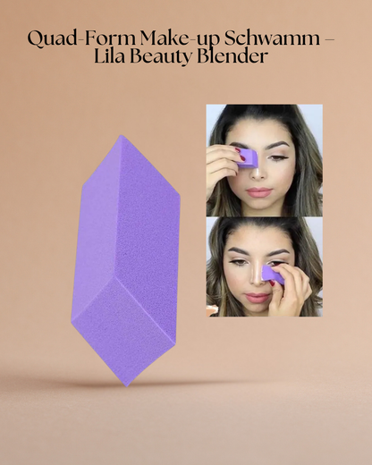 Quad-Form Make-up Schwamm – Perfektes Finish leicht gemacht
