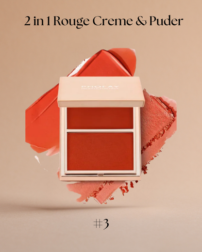 2-in-1 Rouge Creme & Puder – Für einen frischen Glow mit Langzeiteffekt