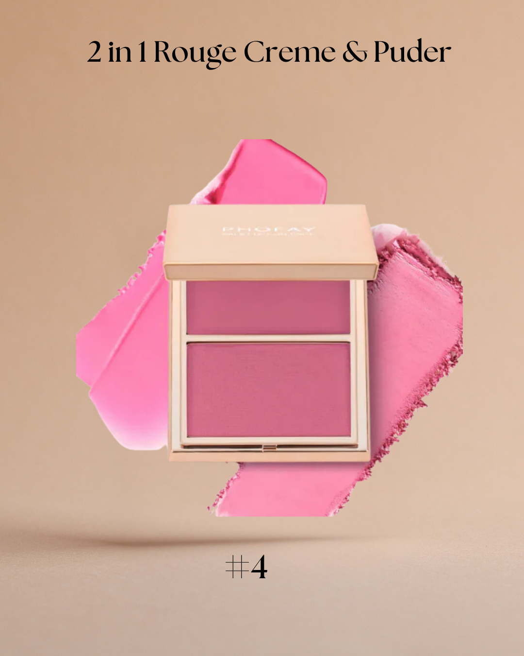 2-in-1 Rouge Creme & Puder – Für einen frischen Glow mit Langzeiteffekt