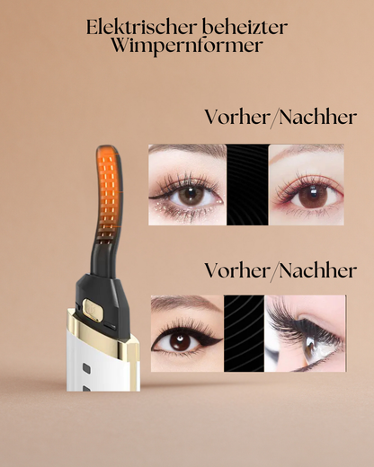 Elektrischer beheizter Wimpernformer– Perfekt geschwungene Wimpern in Sekunden