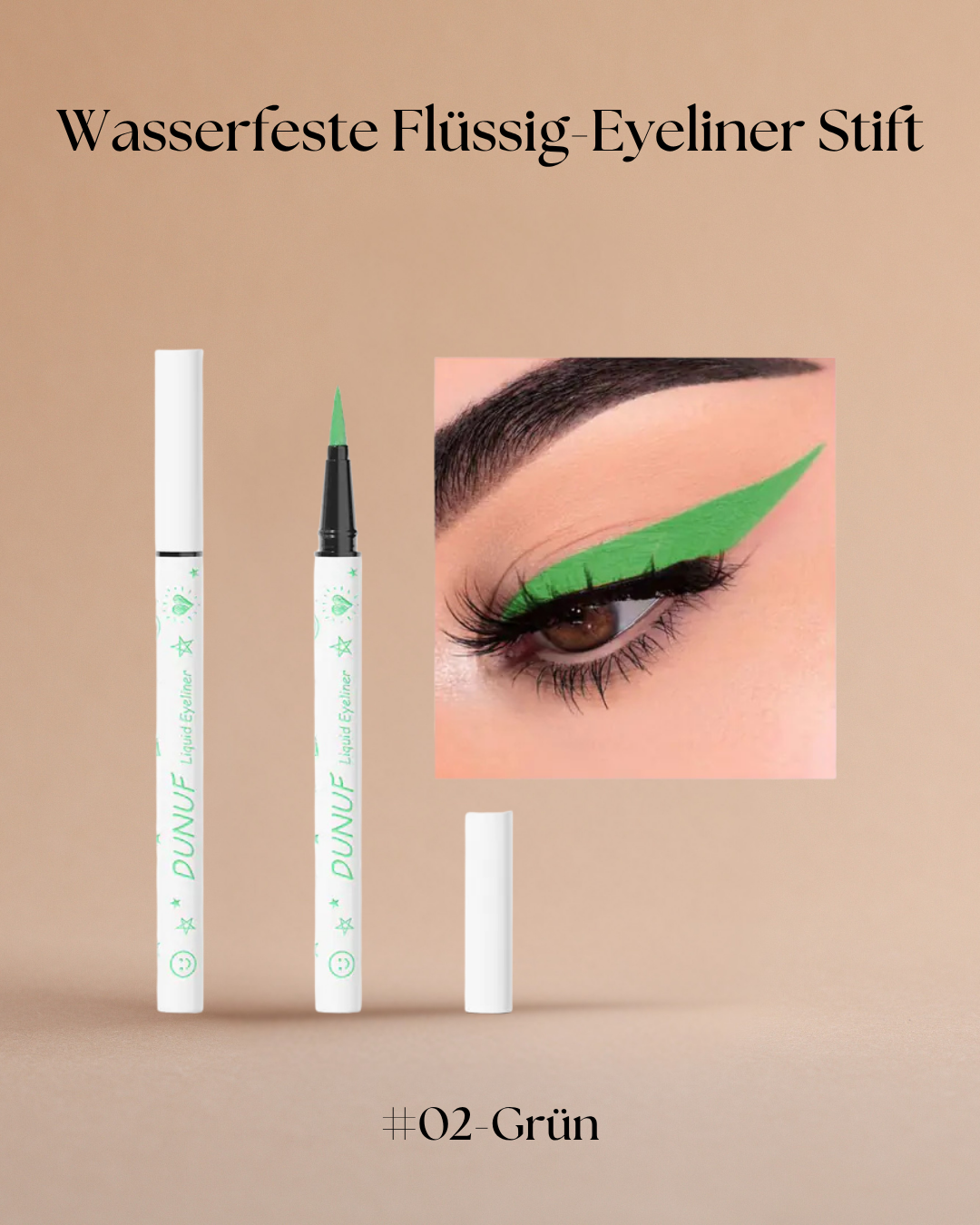 Eyeliner-Stift-Set – Wasserfest, Matt & Farbintensiv für kreative Looks