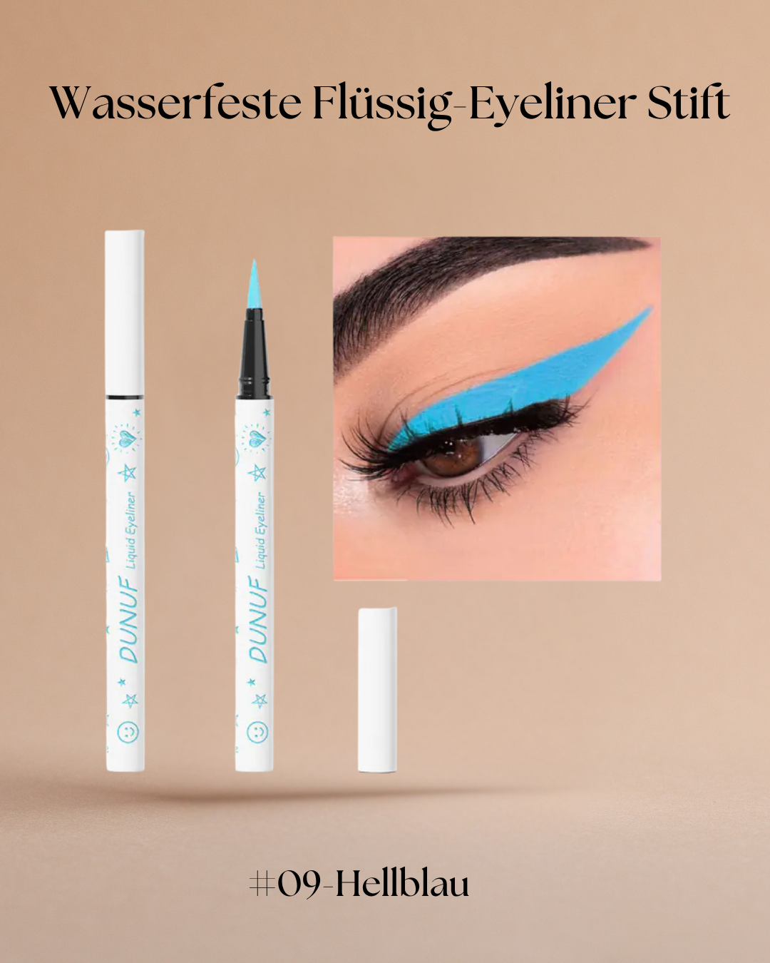 Eyeliner-Stift-Set – Wasserfest, Matt & Farbintensiv für kreative Looks