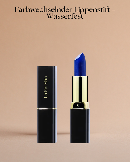 Farbwechselnder Lippenstift – Wasserfest, nicht abfärbend & feuchtigkeitsspendend mit Bienenwachs – Langanhaltend & individuell