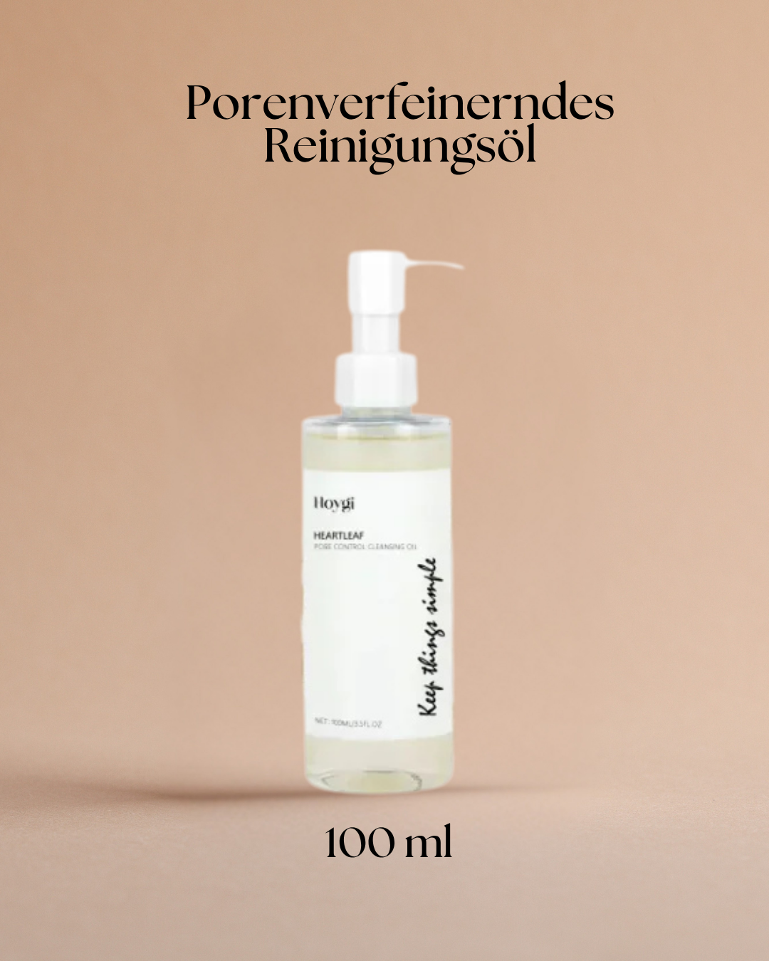 Porenverfeinerndes Reinigungsöl – Make-up entfernen & Haut sichtbar klären