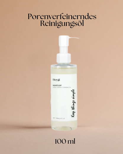 Porenverfeinerndes Reinigungsöl – Make-up entfernen & Haut sichtbar klären