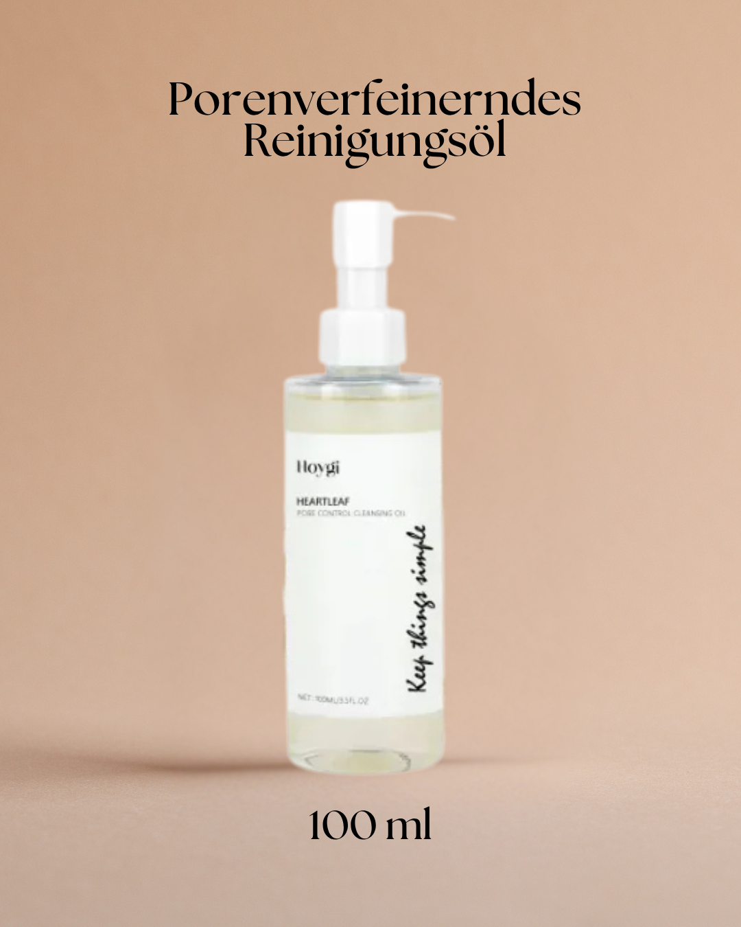 Porenverfeinerndes Reinigungsöl – Make-up entfernen & Haut sichtbar klären