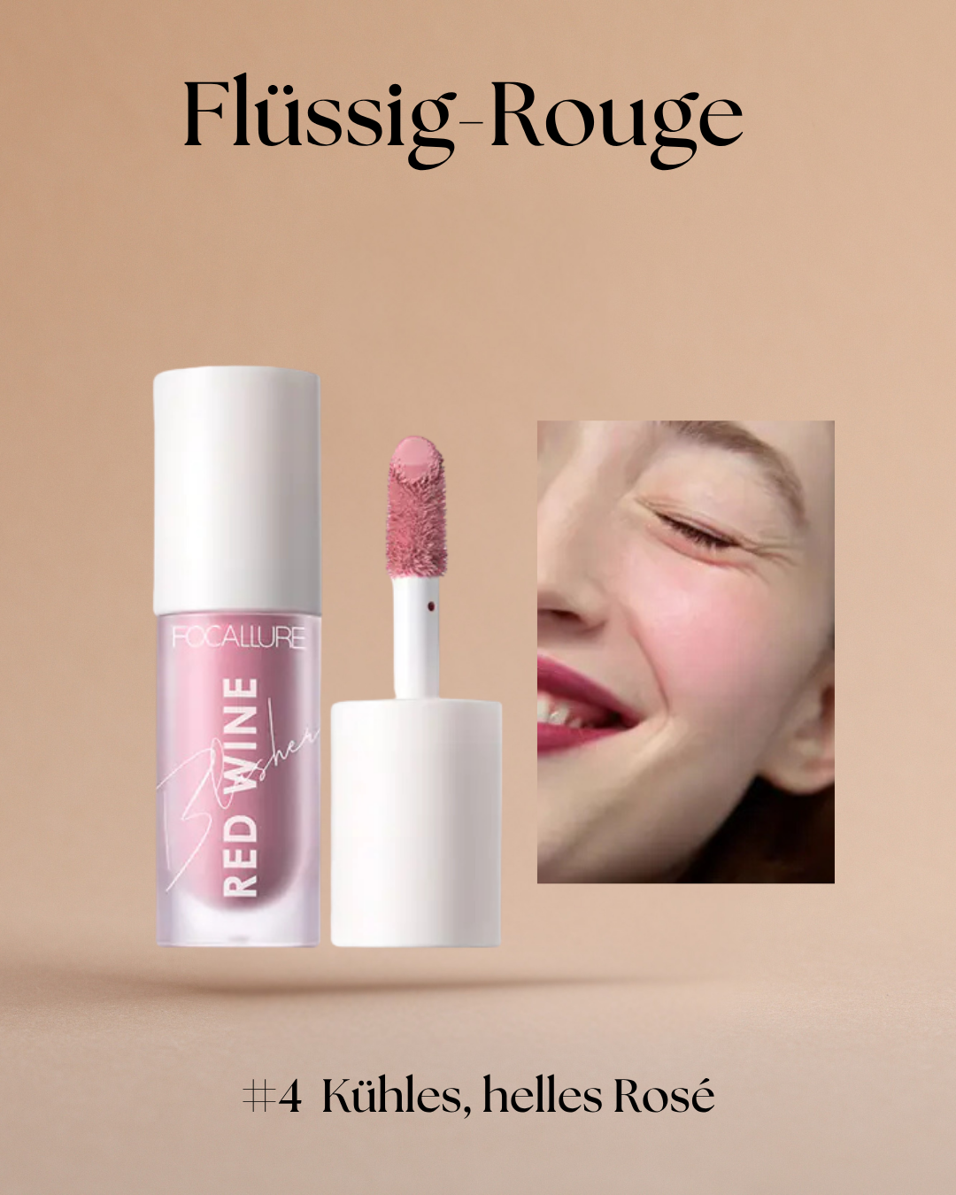 Flüssig-Rouge – Strahlender Teint mit natürlichem Finish