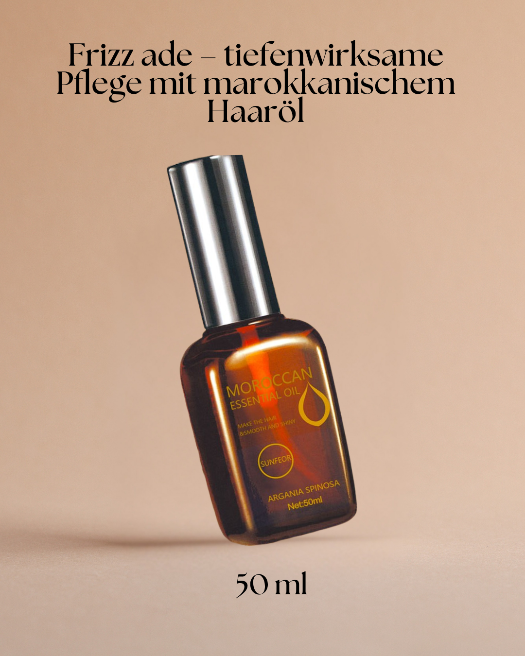 Frizz ade – tiefenwirksame Pflege mit marokkanischem Haaröl