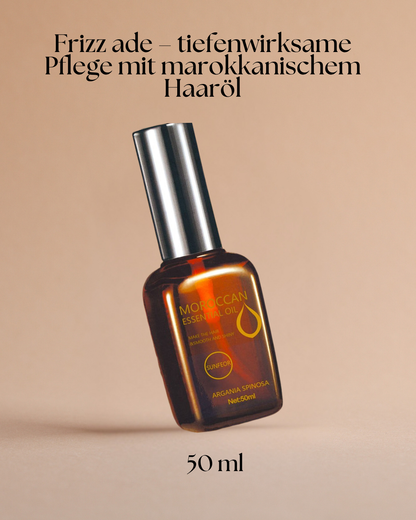 Frizz ade – tiefenwirksame Pflege mit marokkanischem Haaröl