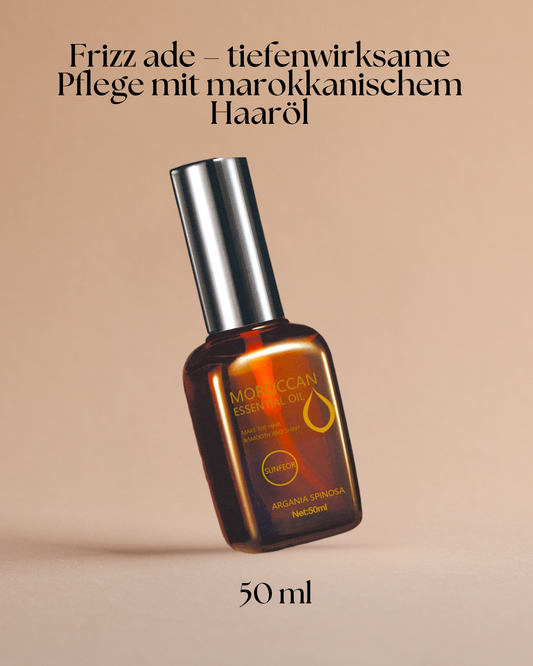 Frizz ade – tiefenwirksame Pflege mit marokkanischem Haaröl