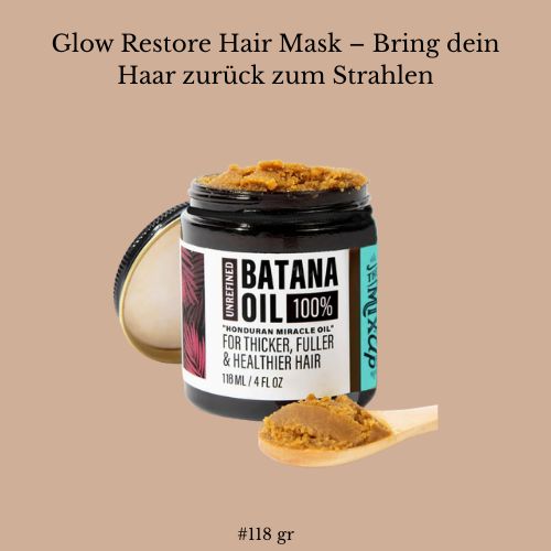 Glow Restore Hair Mask – Bring dein Haar zurück zum Strahlen