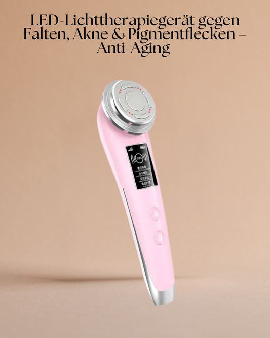 LED-Lichttherapiegerät gegen Falten, Akne & Pigmentflecken – Anti-Aging & Hautverjüngung zu Hause