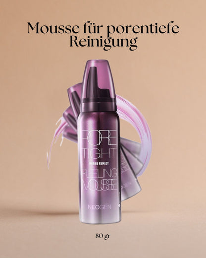 Sanfte Mousse für porentiefe Reinigung und strahlende Haut