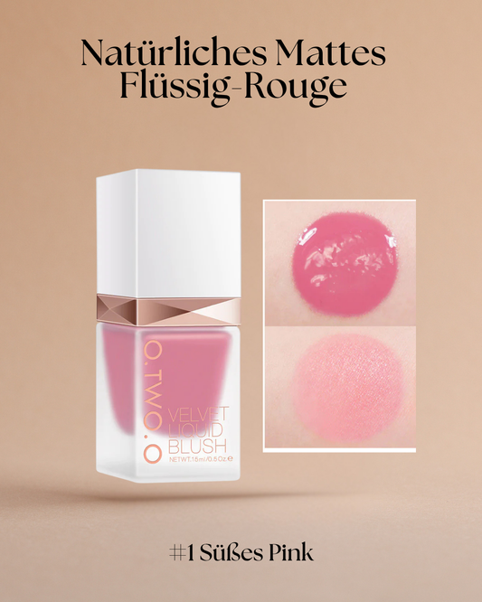 Natürliches Mattes Flüssig-Rouge – Für ein softes, langanhaltendes Finish