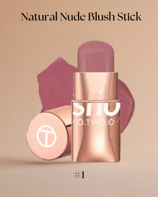 Natural Nude Blush Stick – Frischer Glow im Handumdrehen