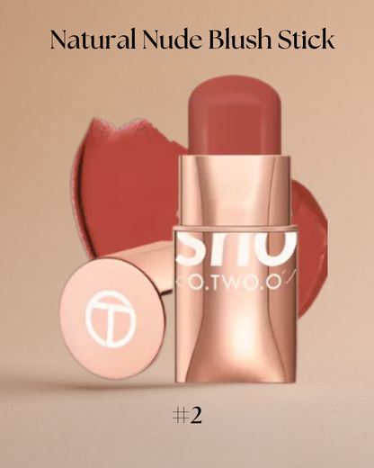 Natural Nude Blush Stick – Frischer Glow im Handumdrehen